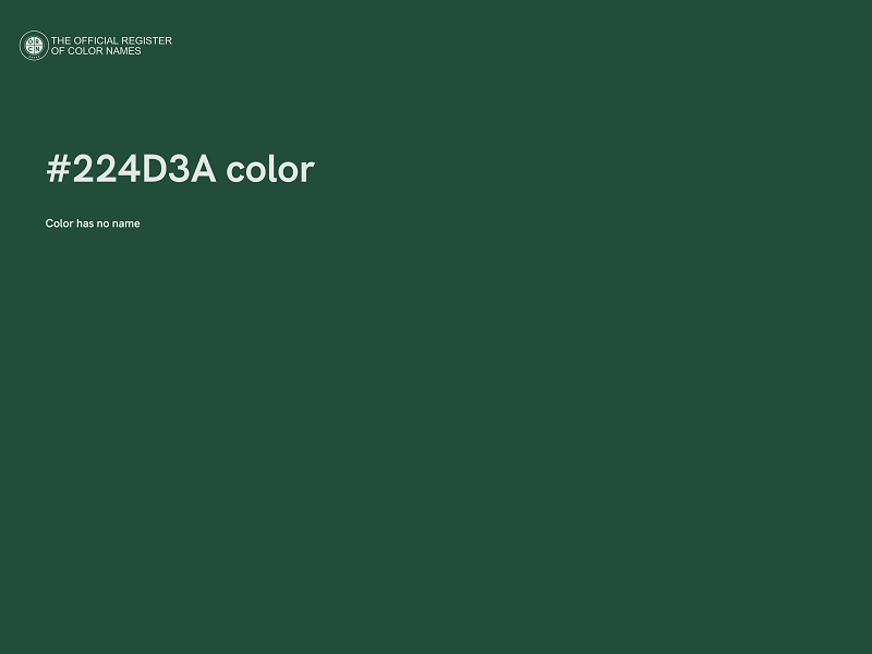 #224D3A color image