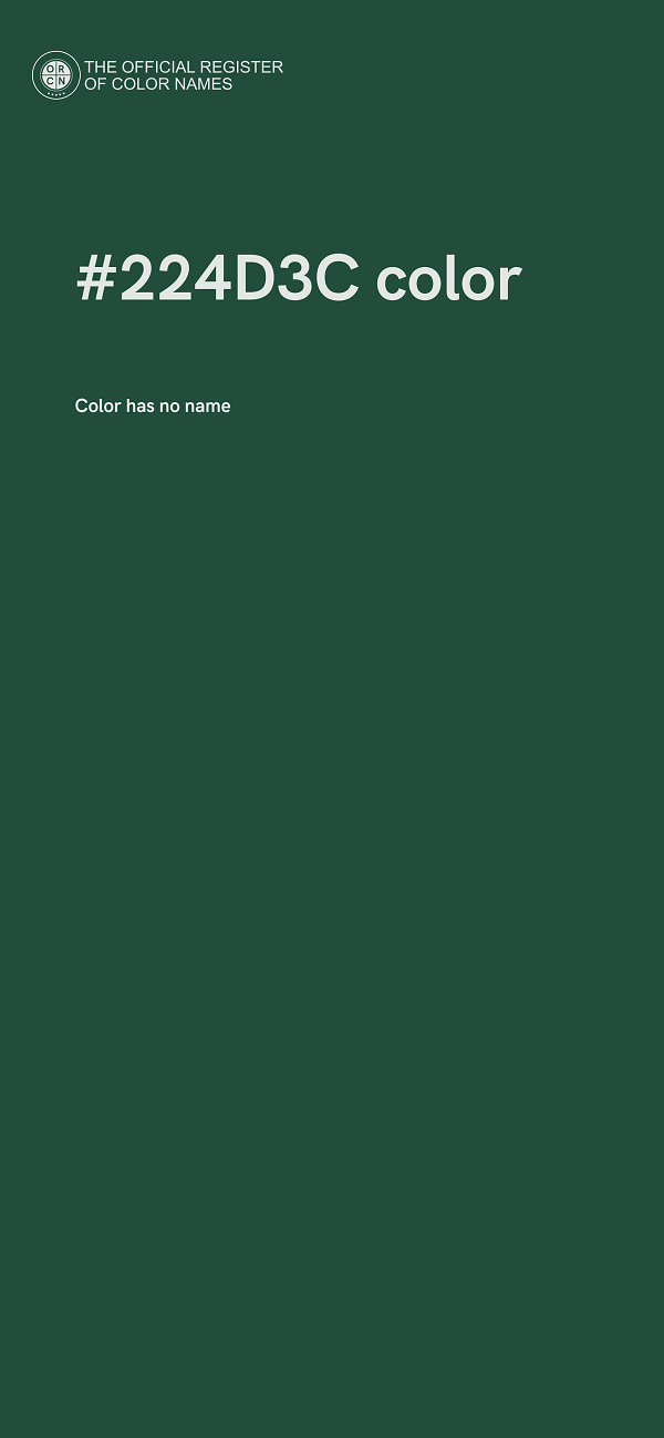 #224D3C color image
