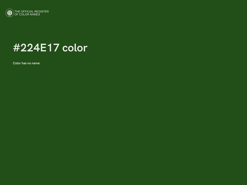 #224E17 color image