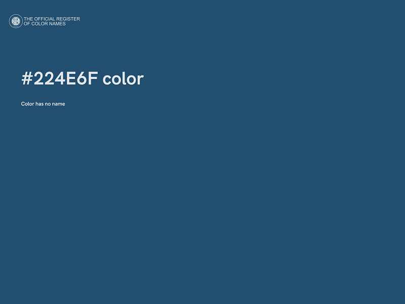 #224E6F color image