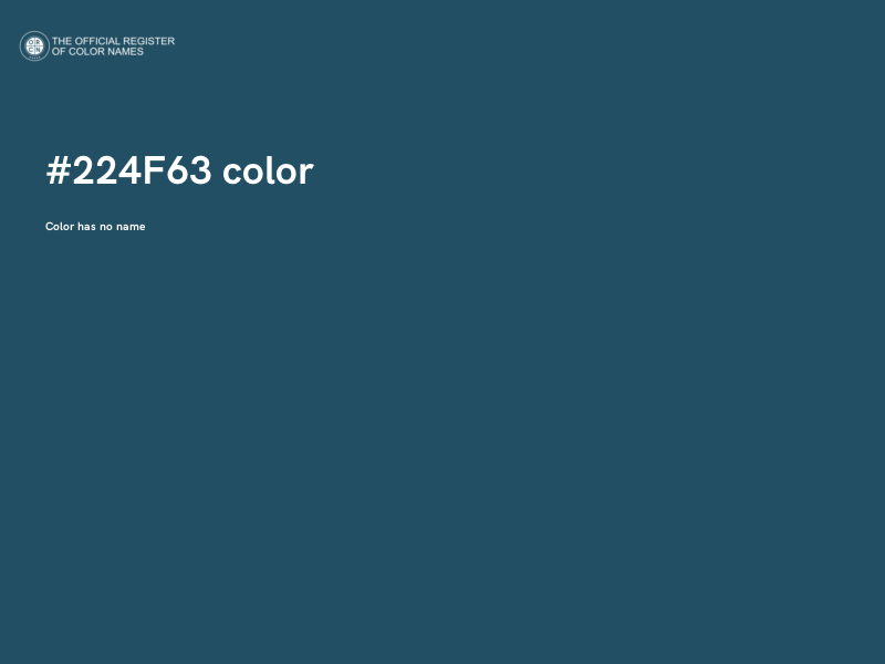 #224F63 color image