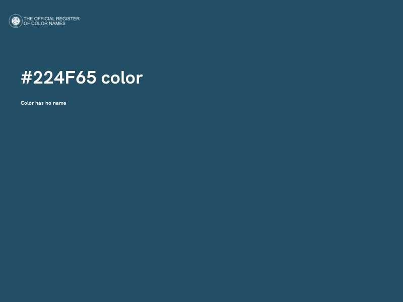 #224F65 color image