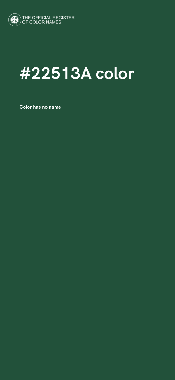 #22513A color image