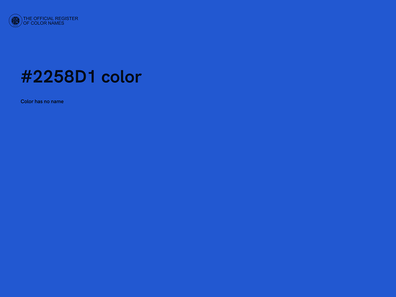 #2258D1 color image