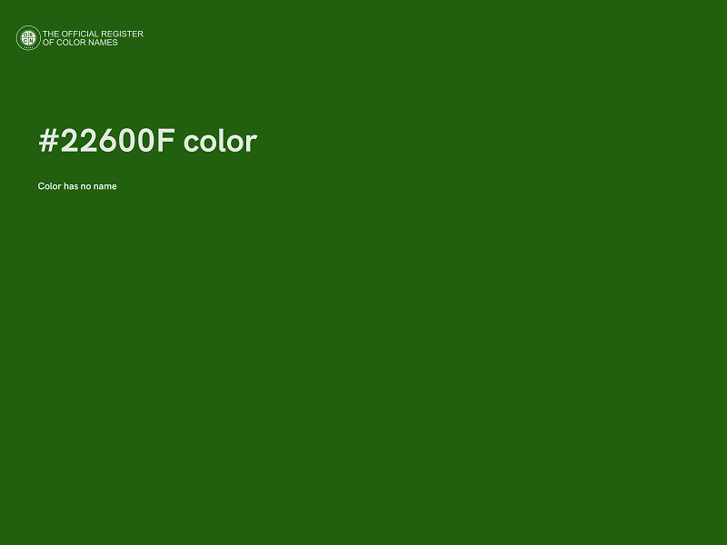 #22600F color image