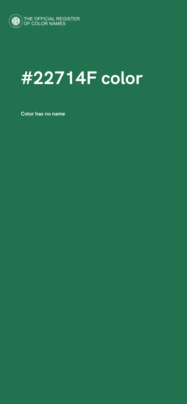 #22714F color image
