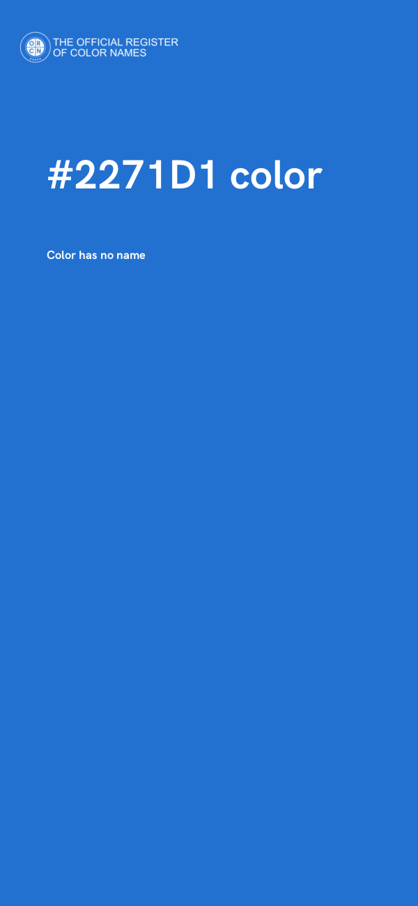 #2271D1 color image