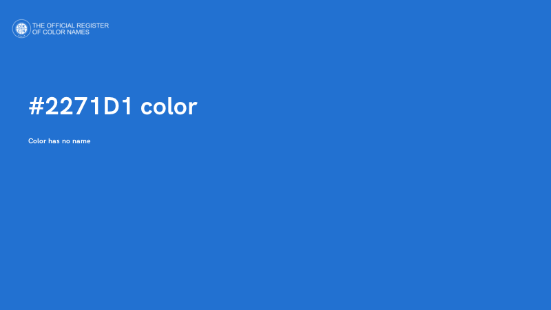#2271D1 color image