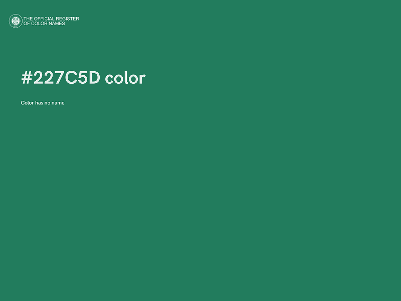 #227C5D color image