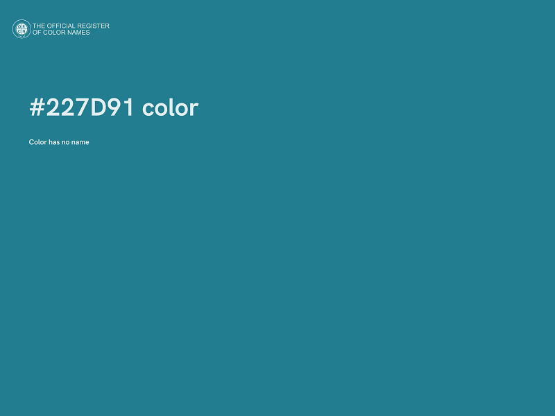 #227D91 color image