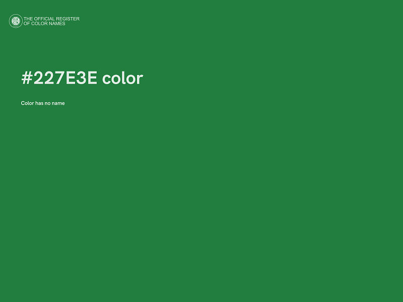 #227E3E color image