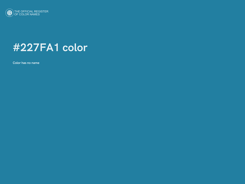 #227FA1 color image