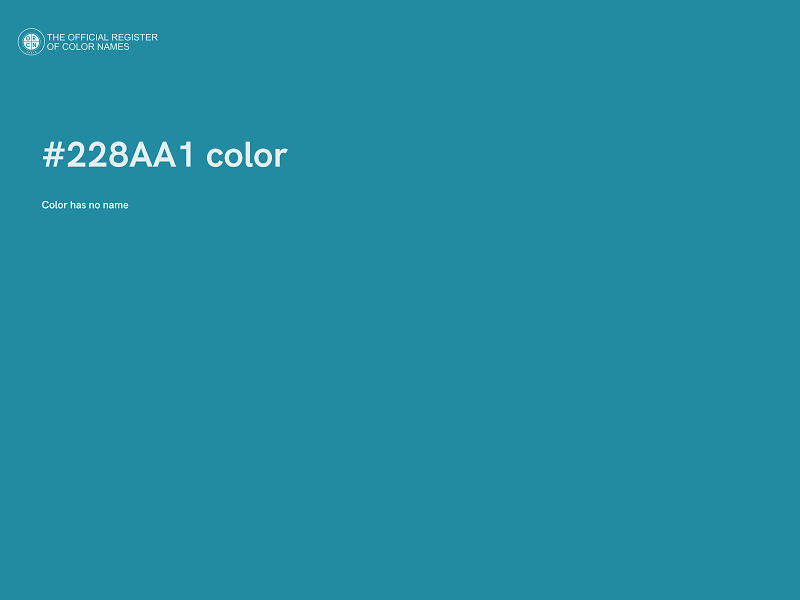 #228AA1 color image