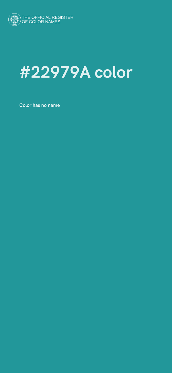 #22979A color image