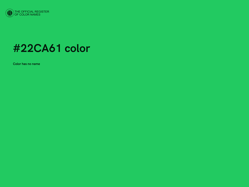 #22CA61 color image
