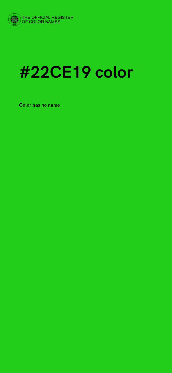 #22CE19 color image