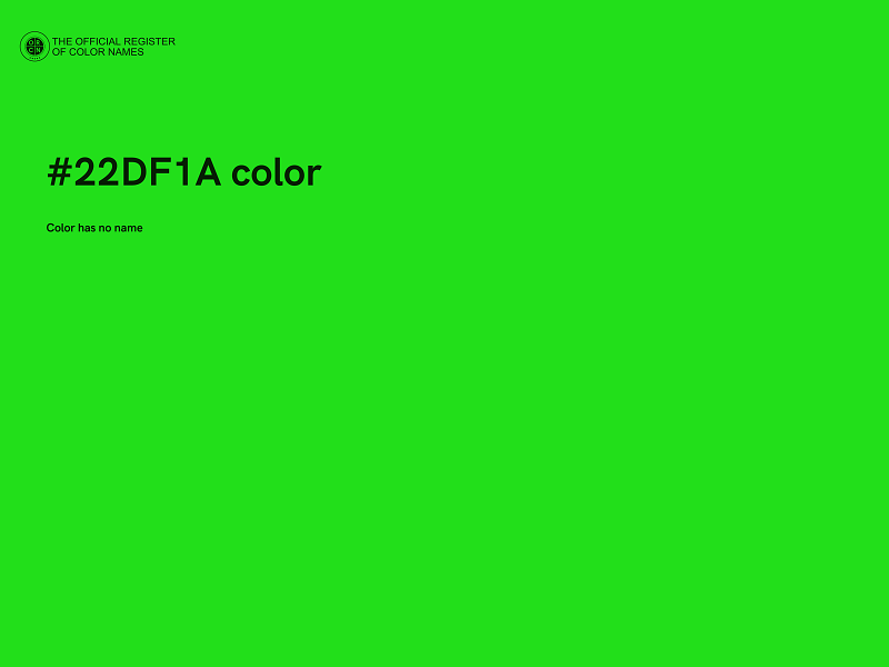 #22DF1A color image