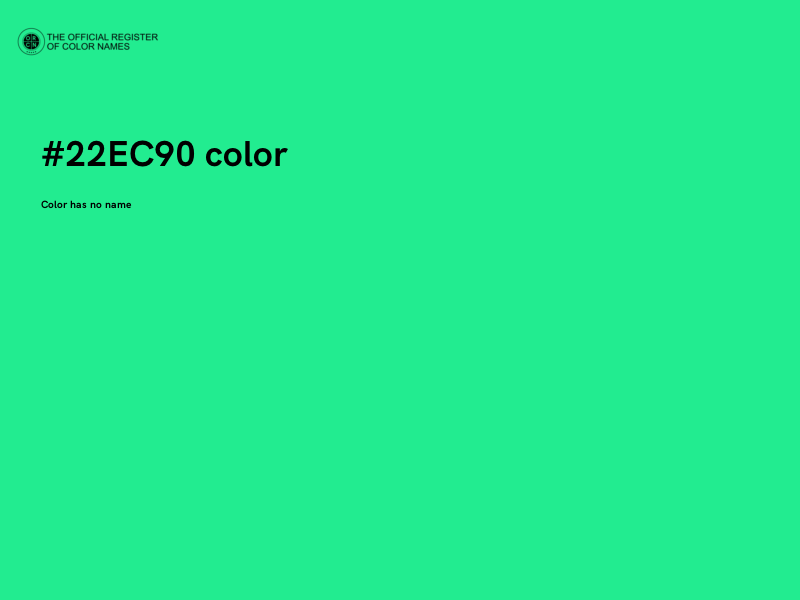 #22EC90 color image