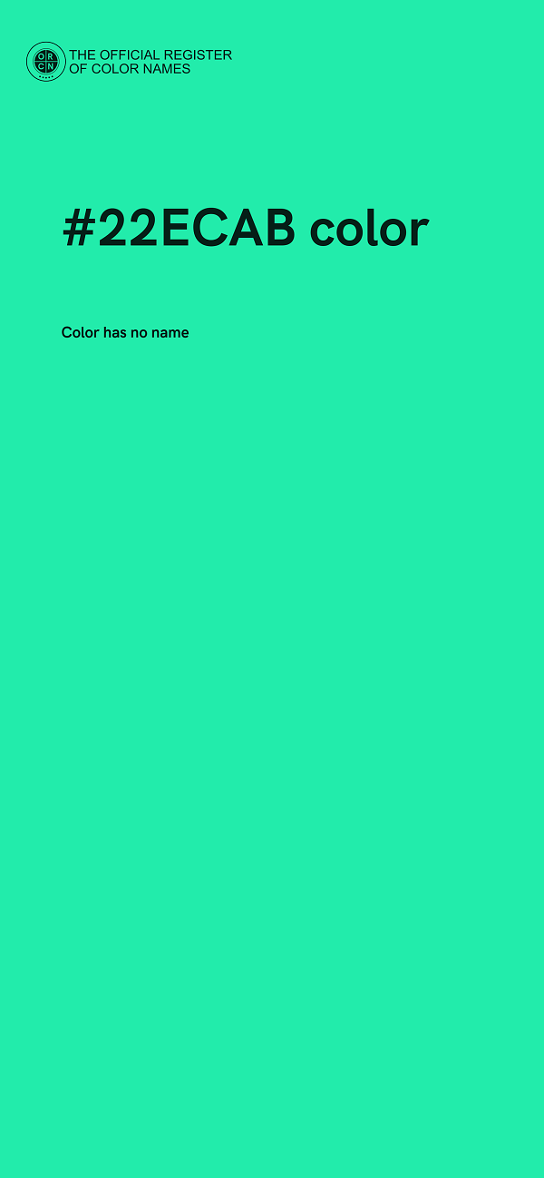 #22ECAB color image