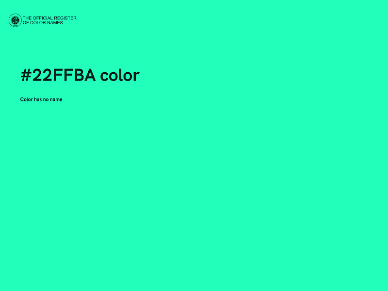 #22FFBA color image