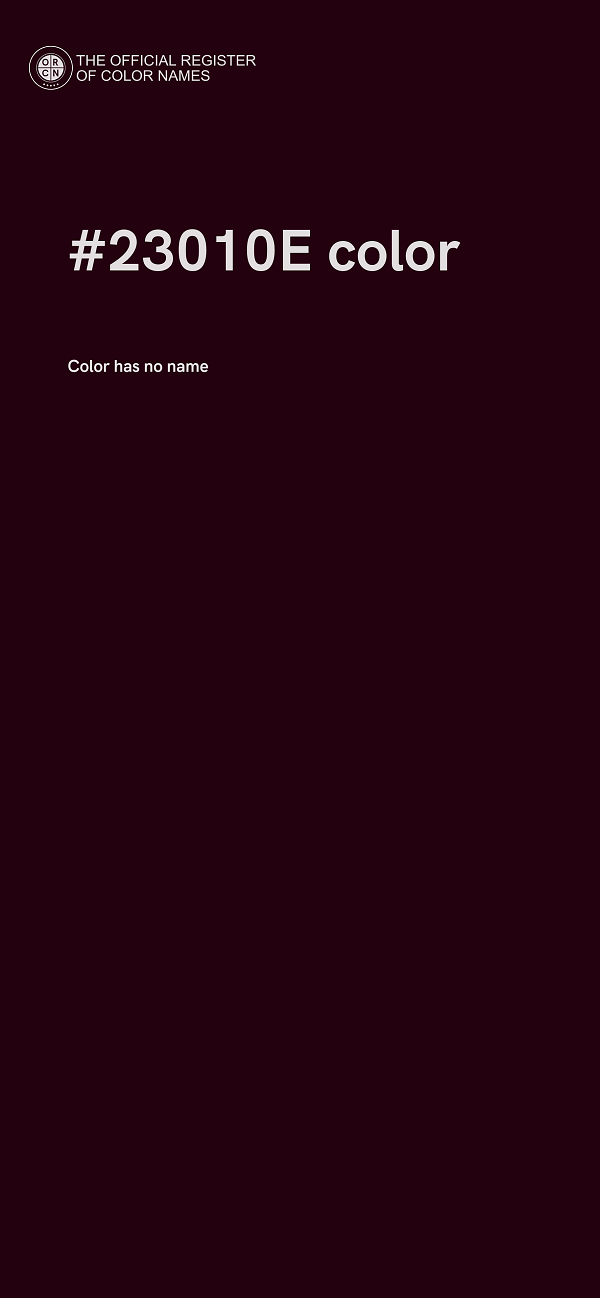 #23010E color image