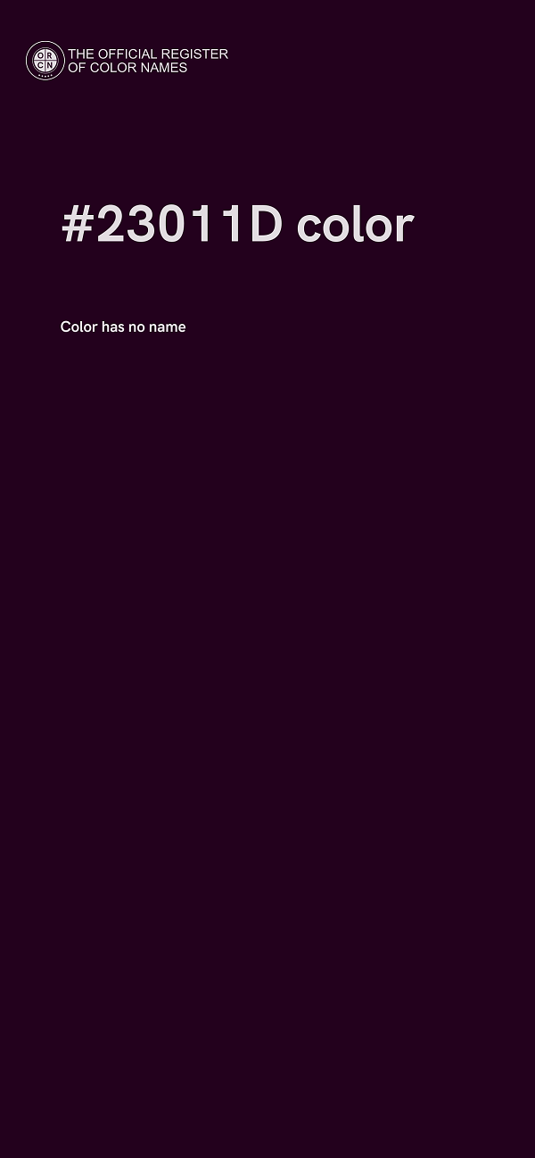 #23011D color image