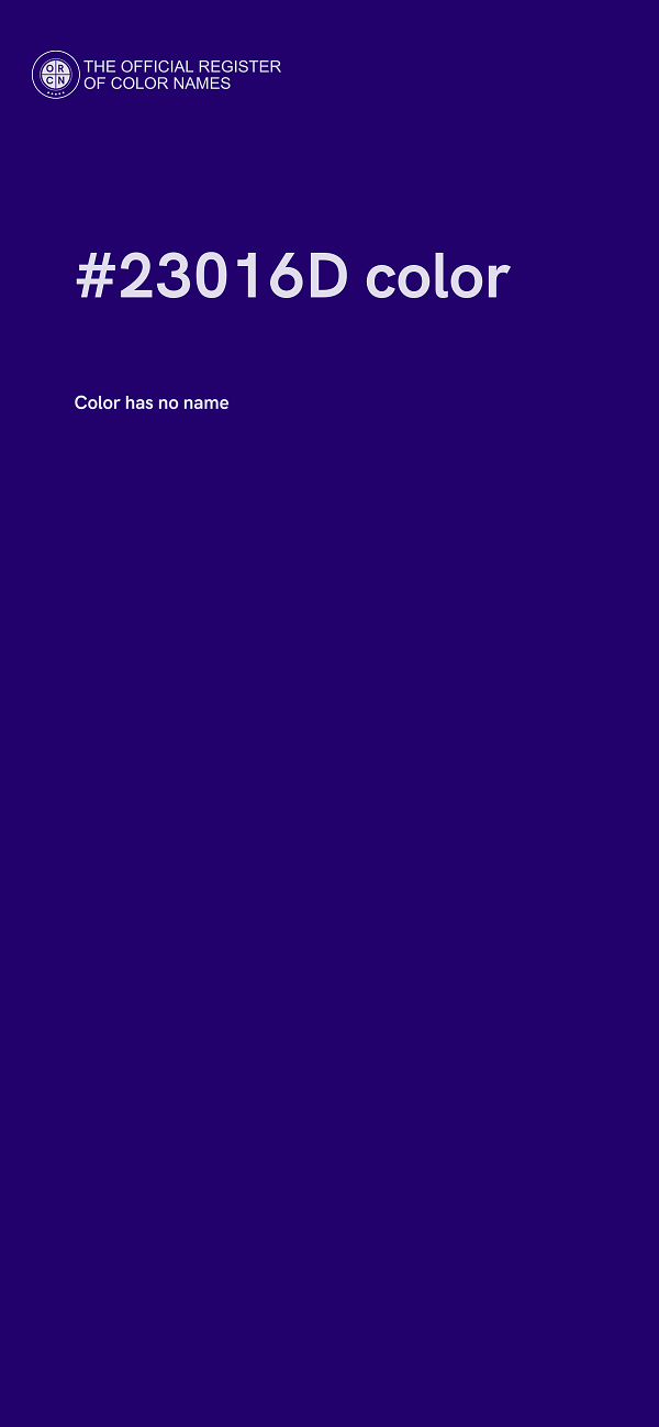 #23016D color image