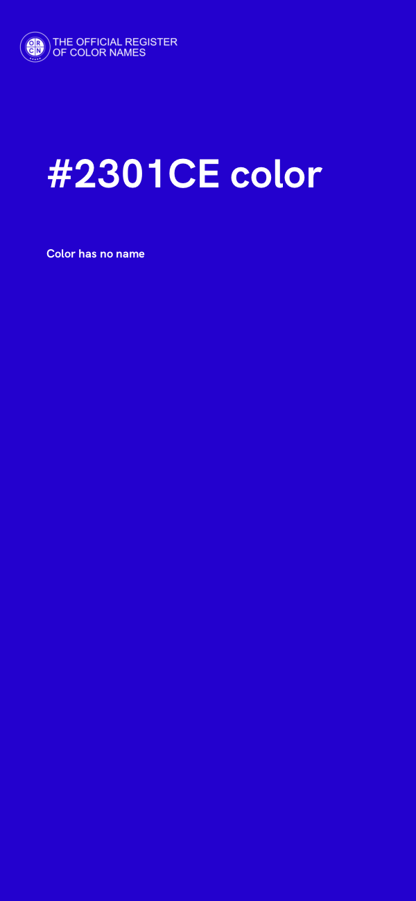 #2301CE color image