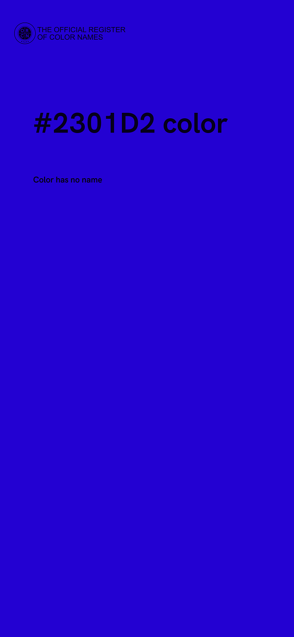 #2301D2 color image
