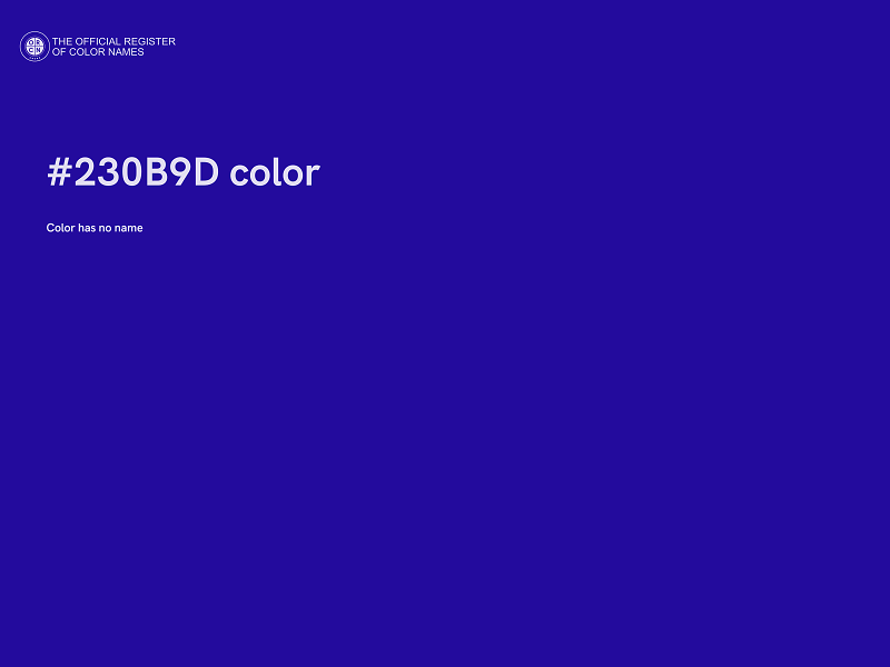 #230B9D color image