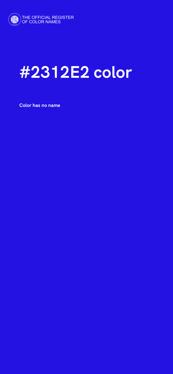 #2312E2 color image