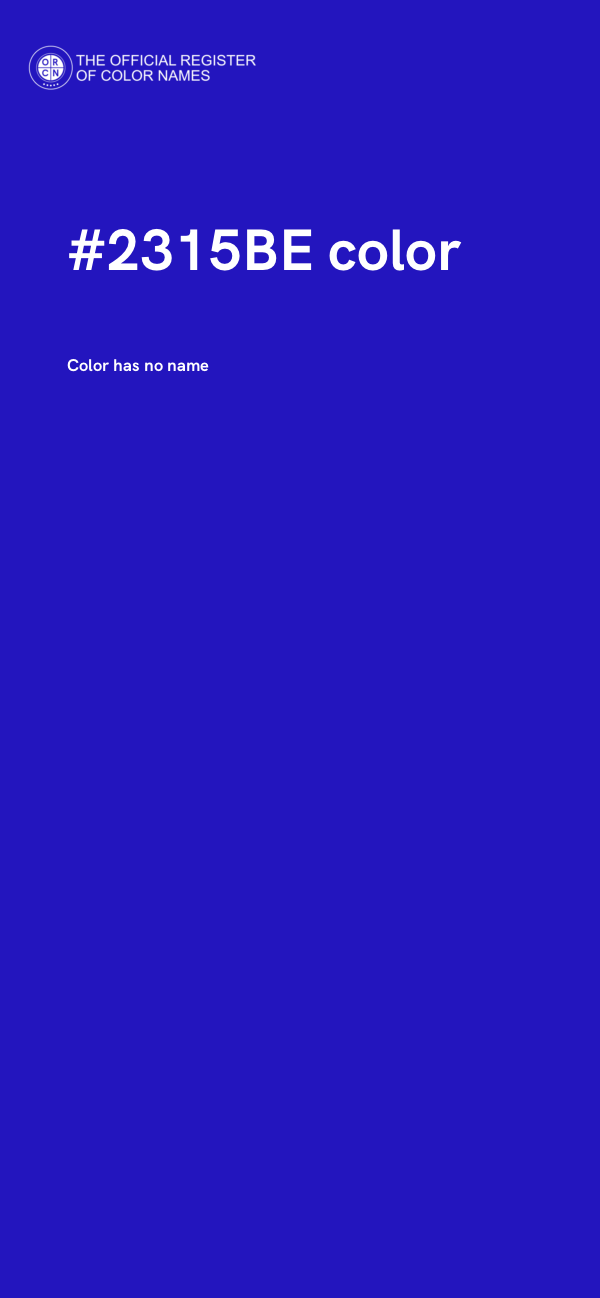 #2315BE color image