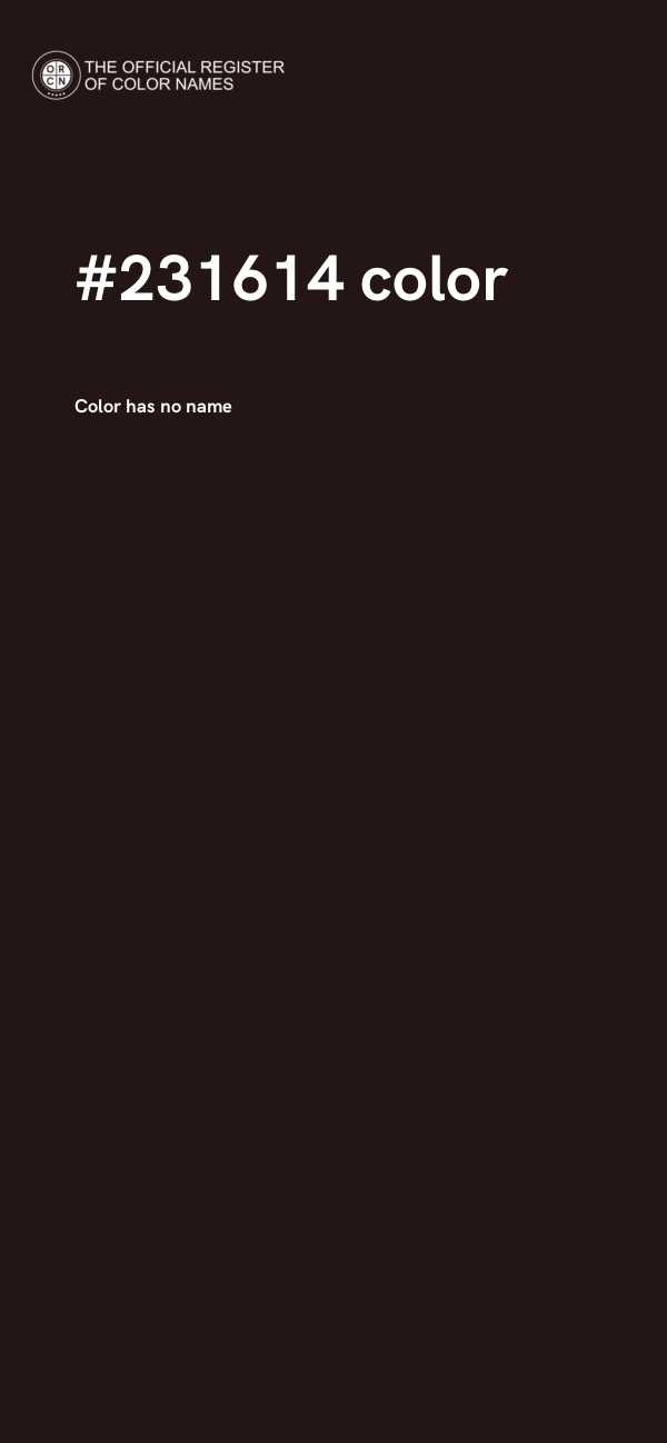 #231614 color image