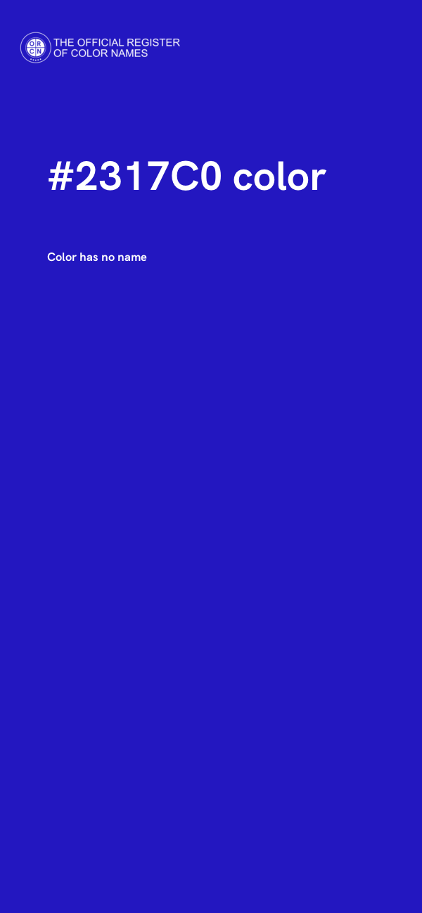 #2317C0 color image