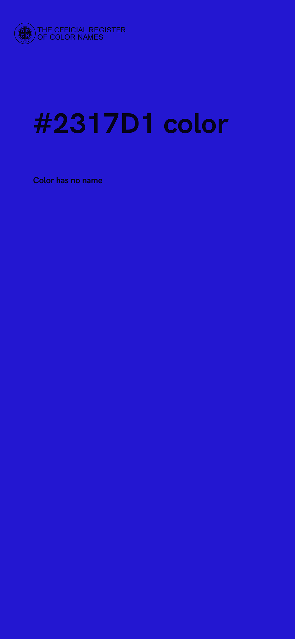 #2317D1 color image