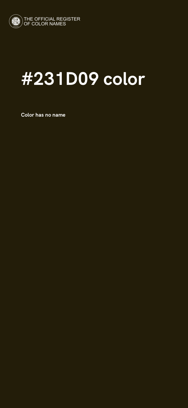 #231D09 color image