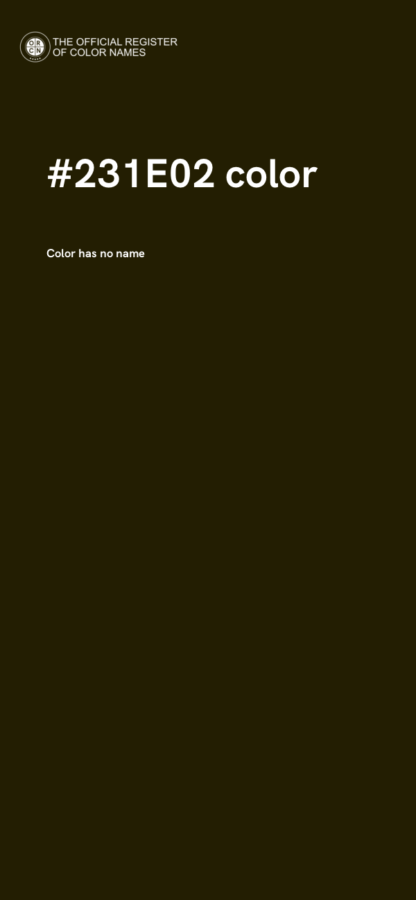 #231E02 color image