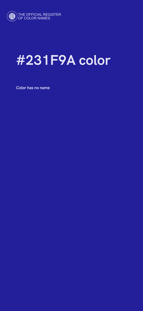 #231F9A color image