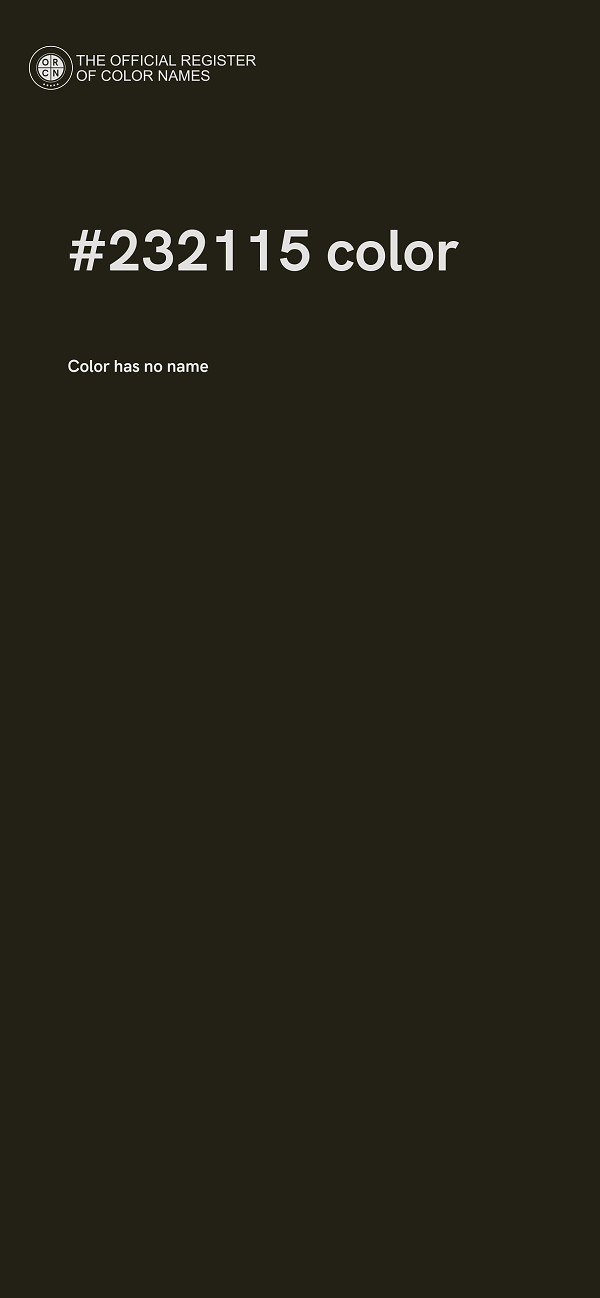 #232115 color image