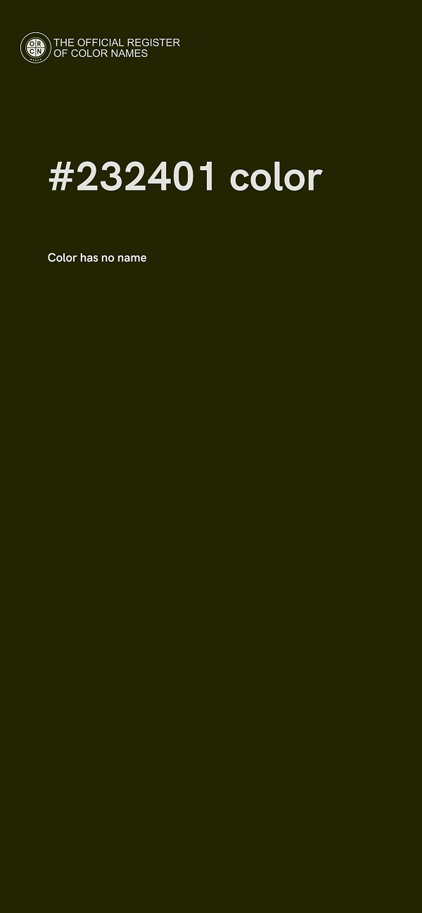 #232401 color image