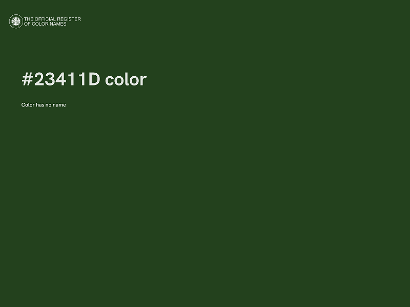 #23411D color image