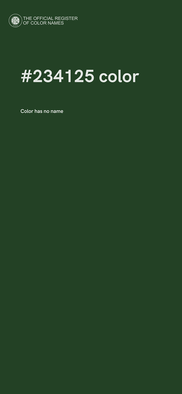 #234125 color image