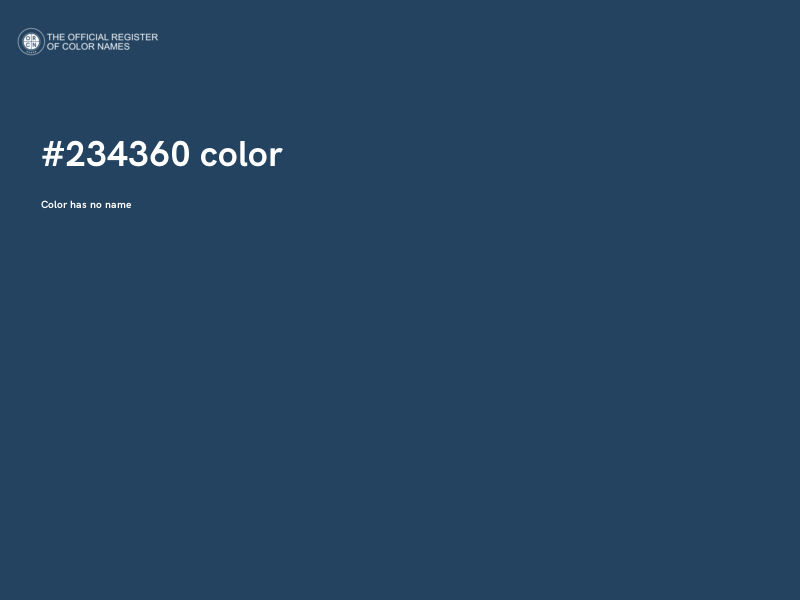#234360 color image