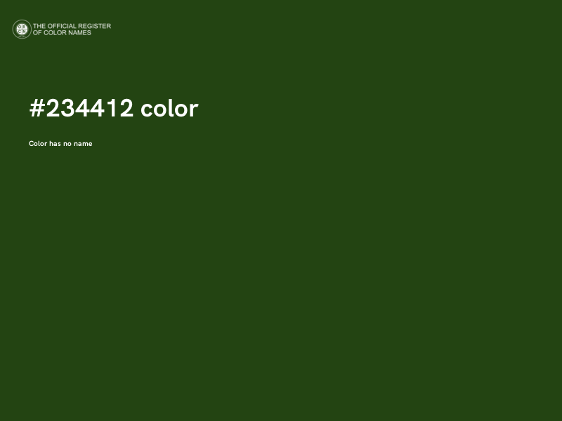 #234412 color image