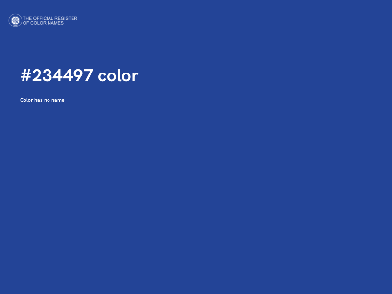 #234497 color image