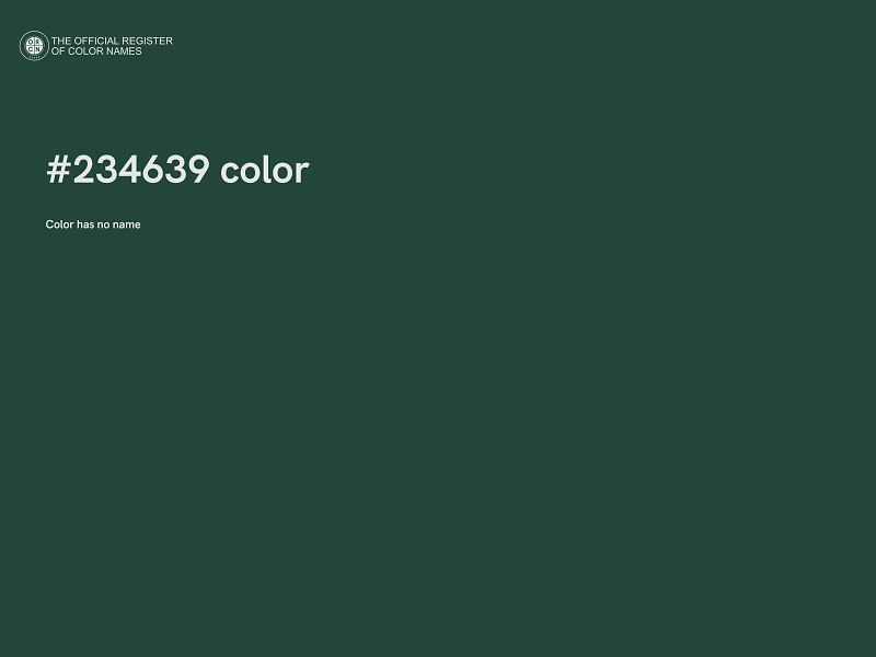 #234639 color image