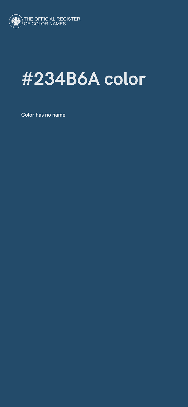 #234B6A color image