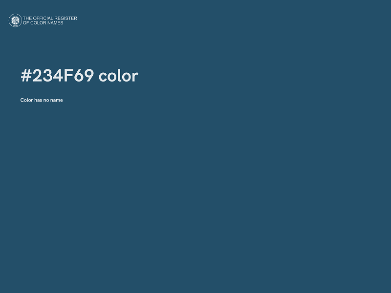 #234F69 color image