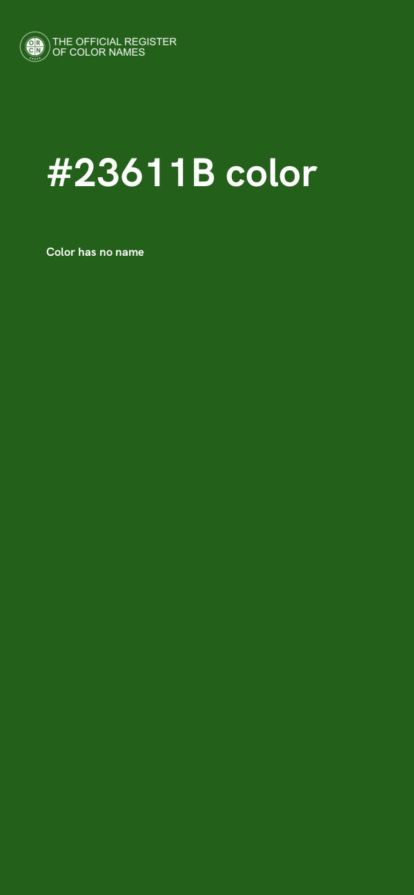 #23611B color image