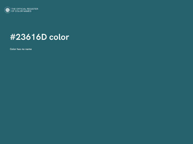 #23616D color image
